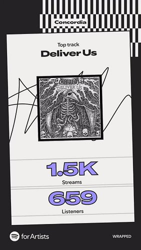 Thank you to everyone who listened to our cover of ‘Deliver Us’ by In Flames! 🔥