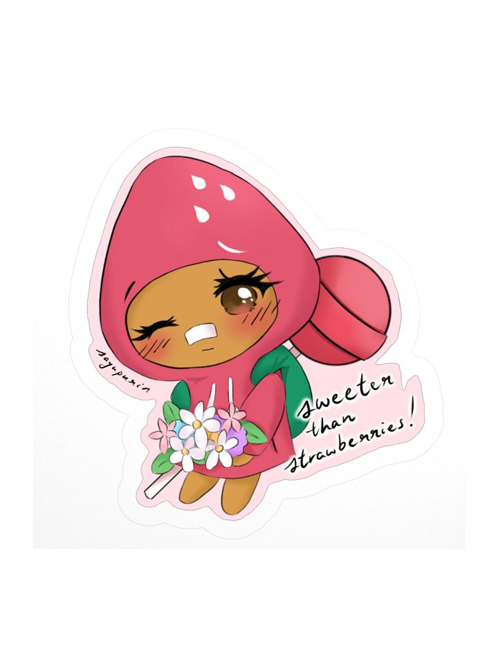 Strawberry Cookie - Cookie Run Kingdom | Sticker product image (1)