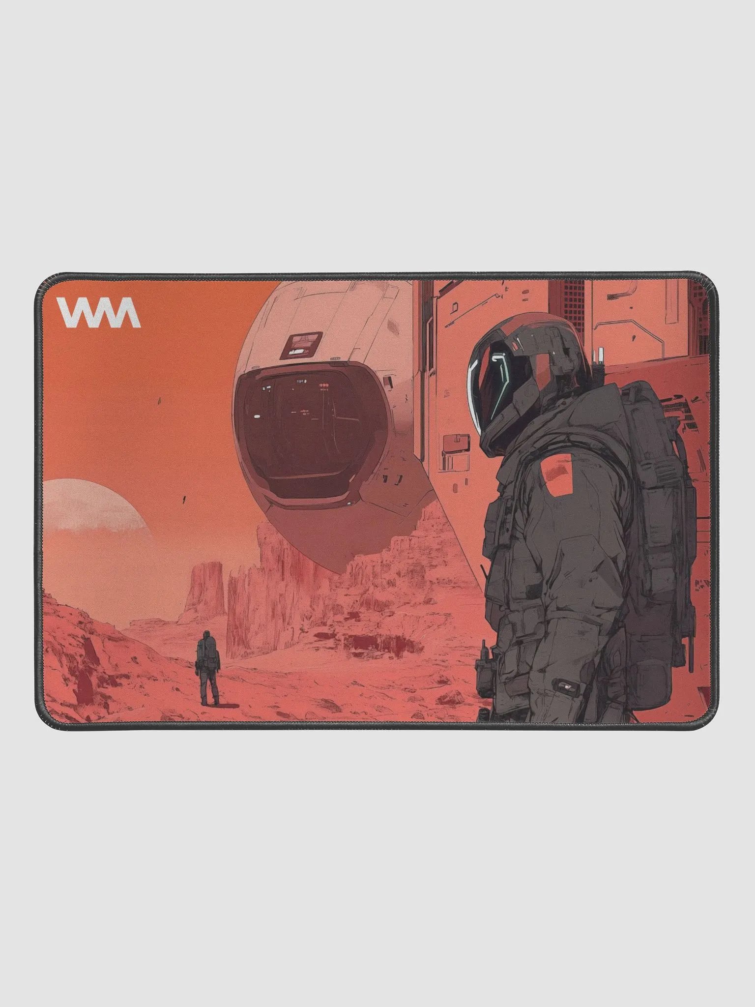Cosmic Explorer Desk Mat // 12” x 18” product image (1)