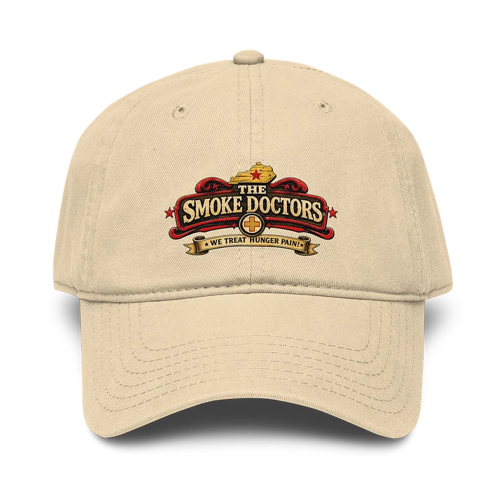 THE SMOKE DOCTORS KENTUCKY LOGO KHAKI CAP product image (1)