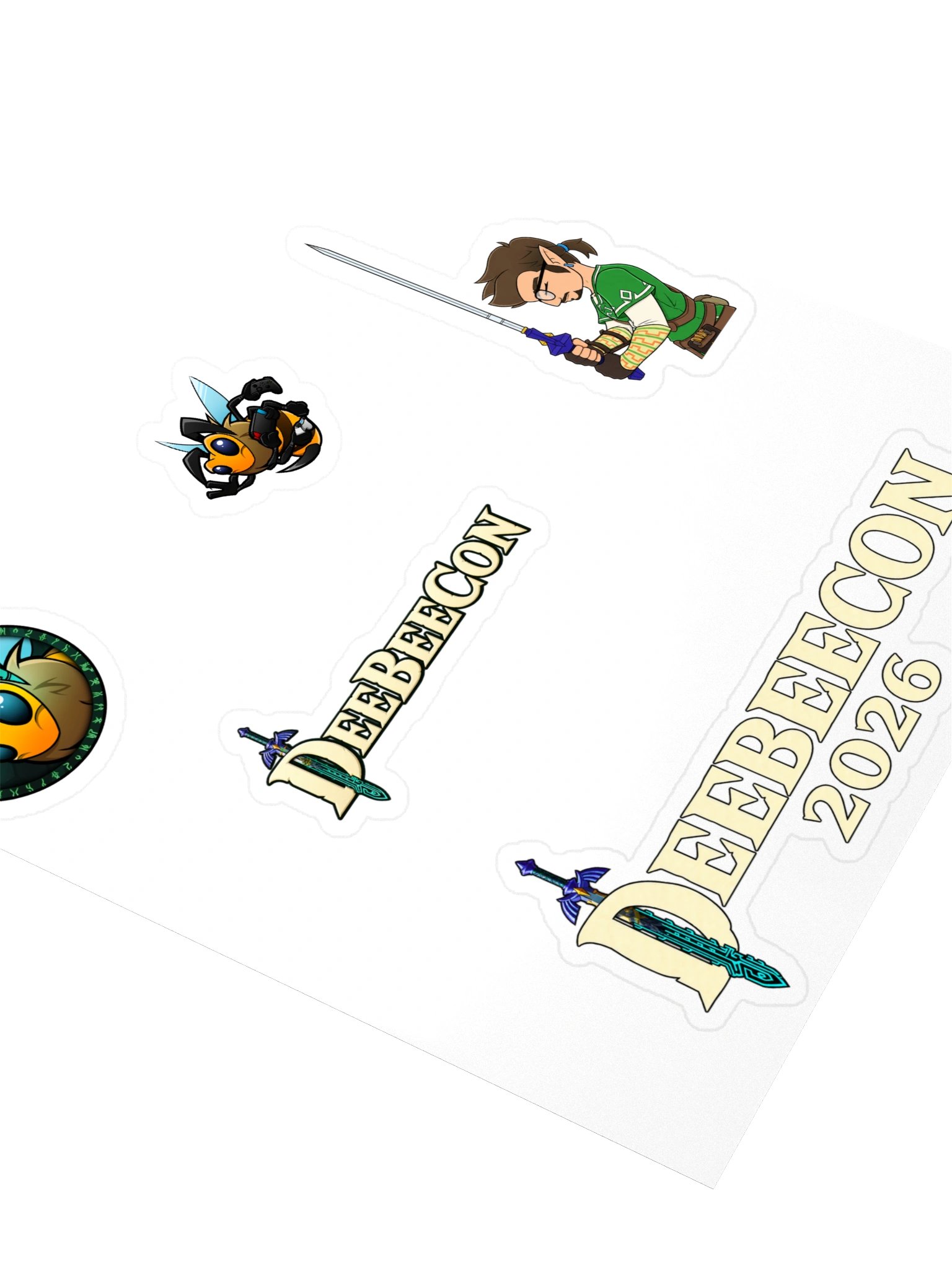 DeeBeeCon 2026 Stickers! product image (2)