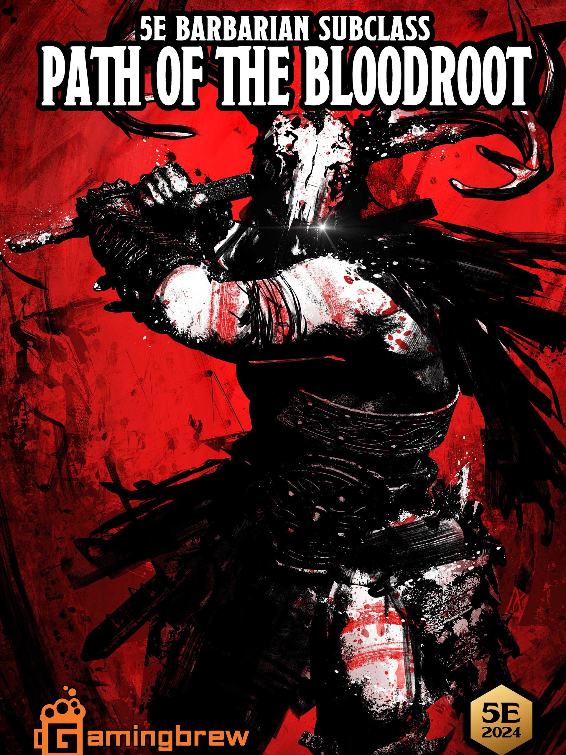 Path of the Bloodroot | 5.5E Barbarian Subclass product image (1)