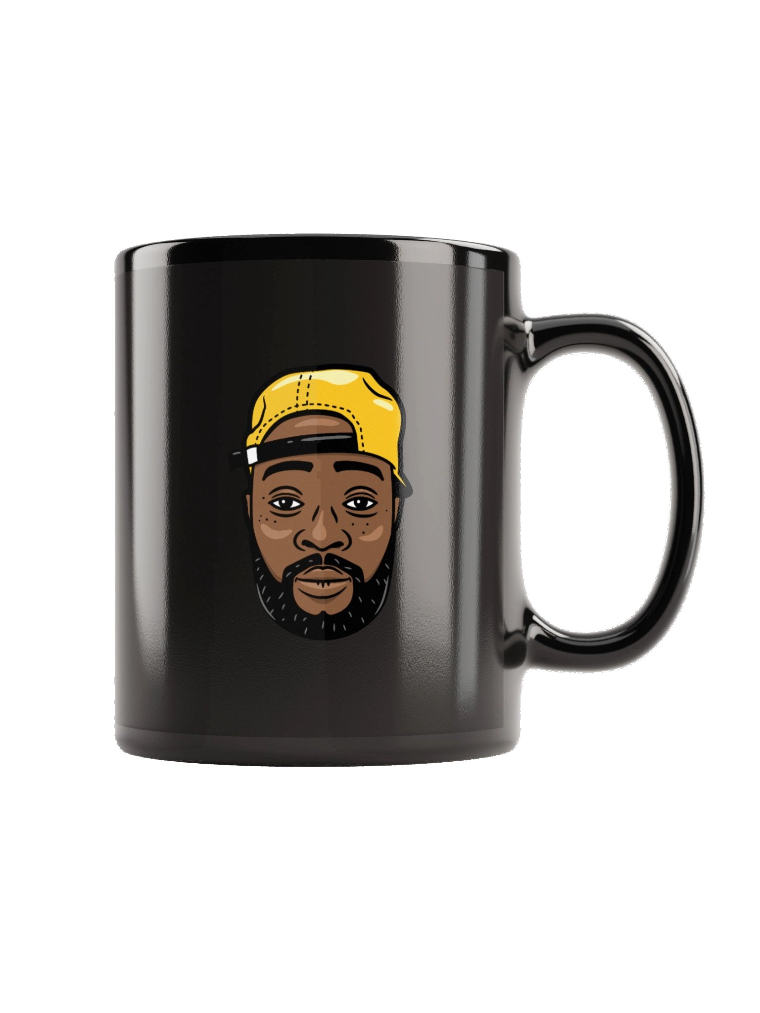 Maja 7th's Black Glossy Mug product image (4)