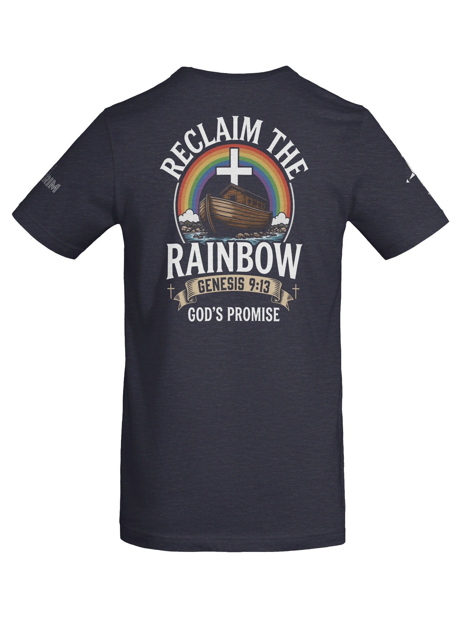 Reclaim the Rainbow | Genesis 9:13 God’s Promise Christian T-Shirt product image (46)