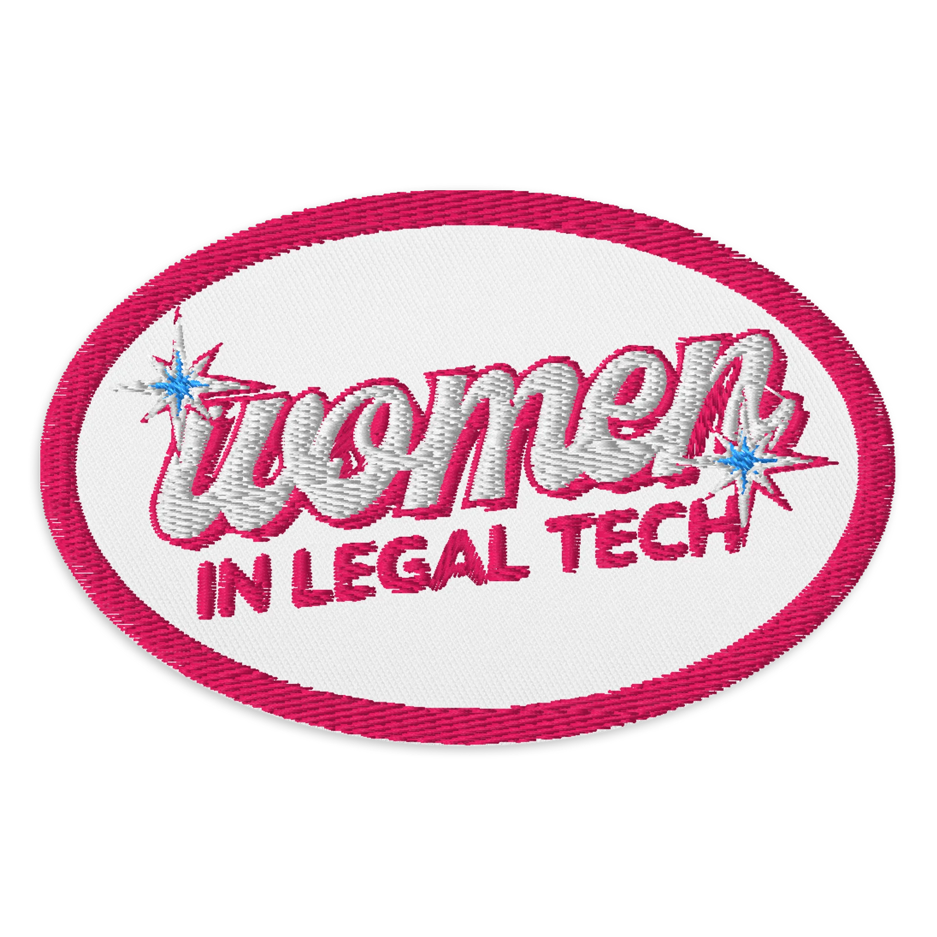 Women in Legal Tech Patch (Pink Logo) product image (1)