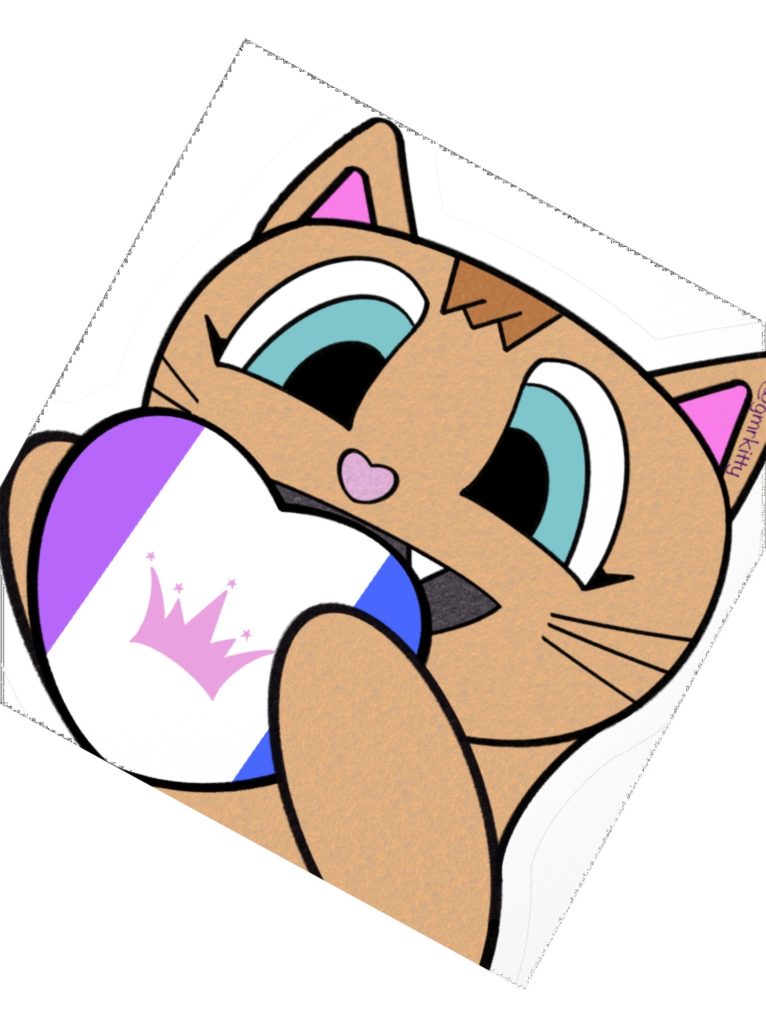 Drag Pride Kitty Sticker product image (2)