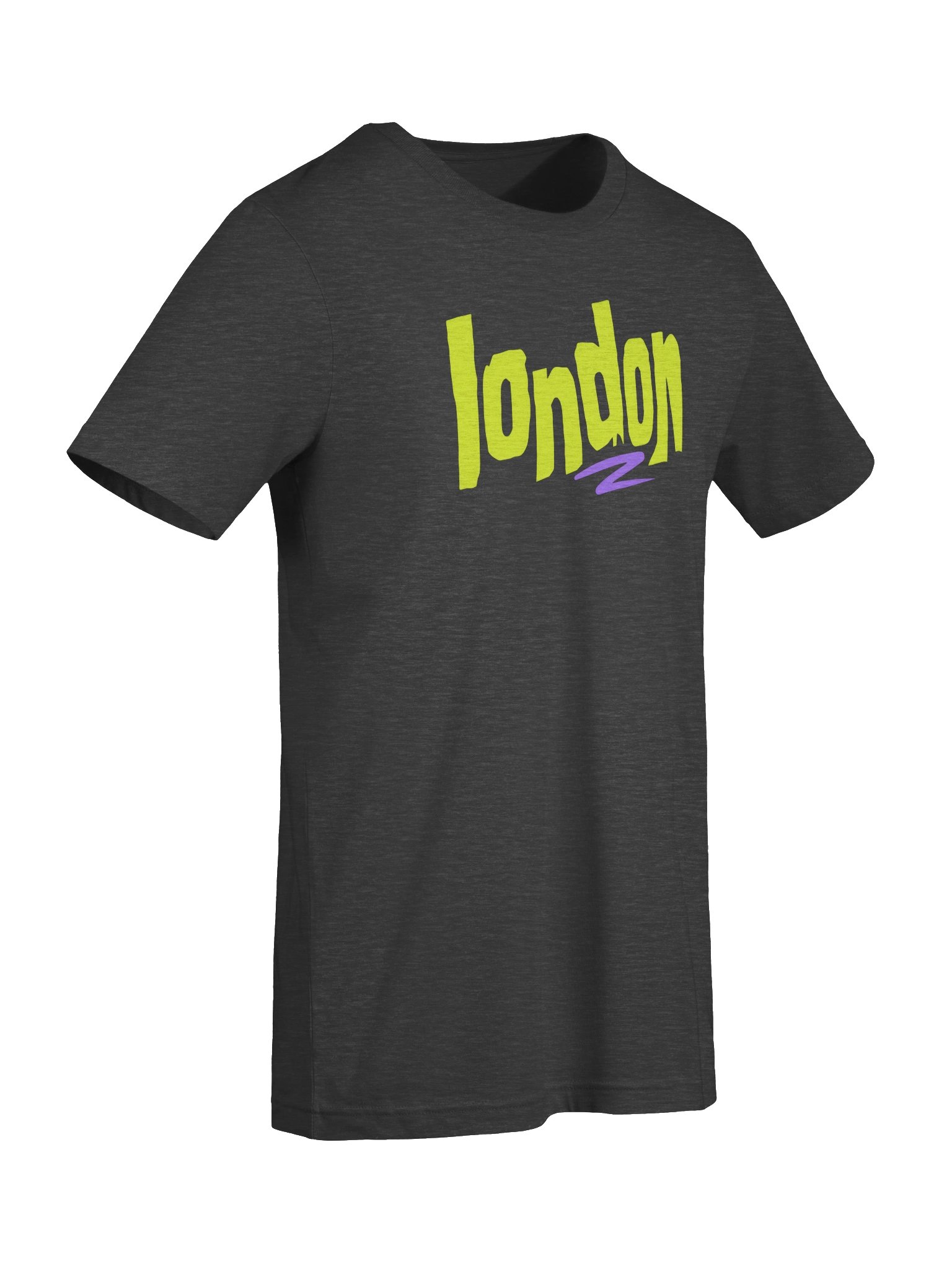 London Yellow Scribble Tee product image (7)