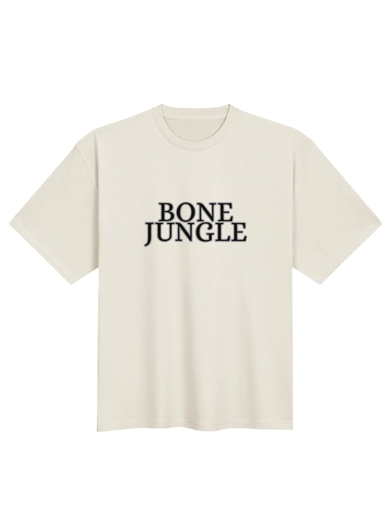 BONE JUNGLE Oversized Graphic Tee product image (2)
