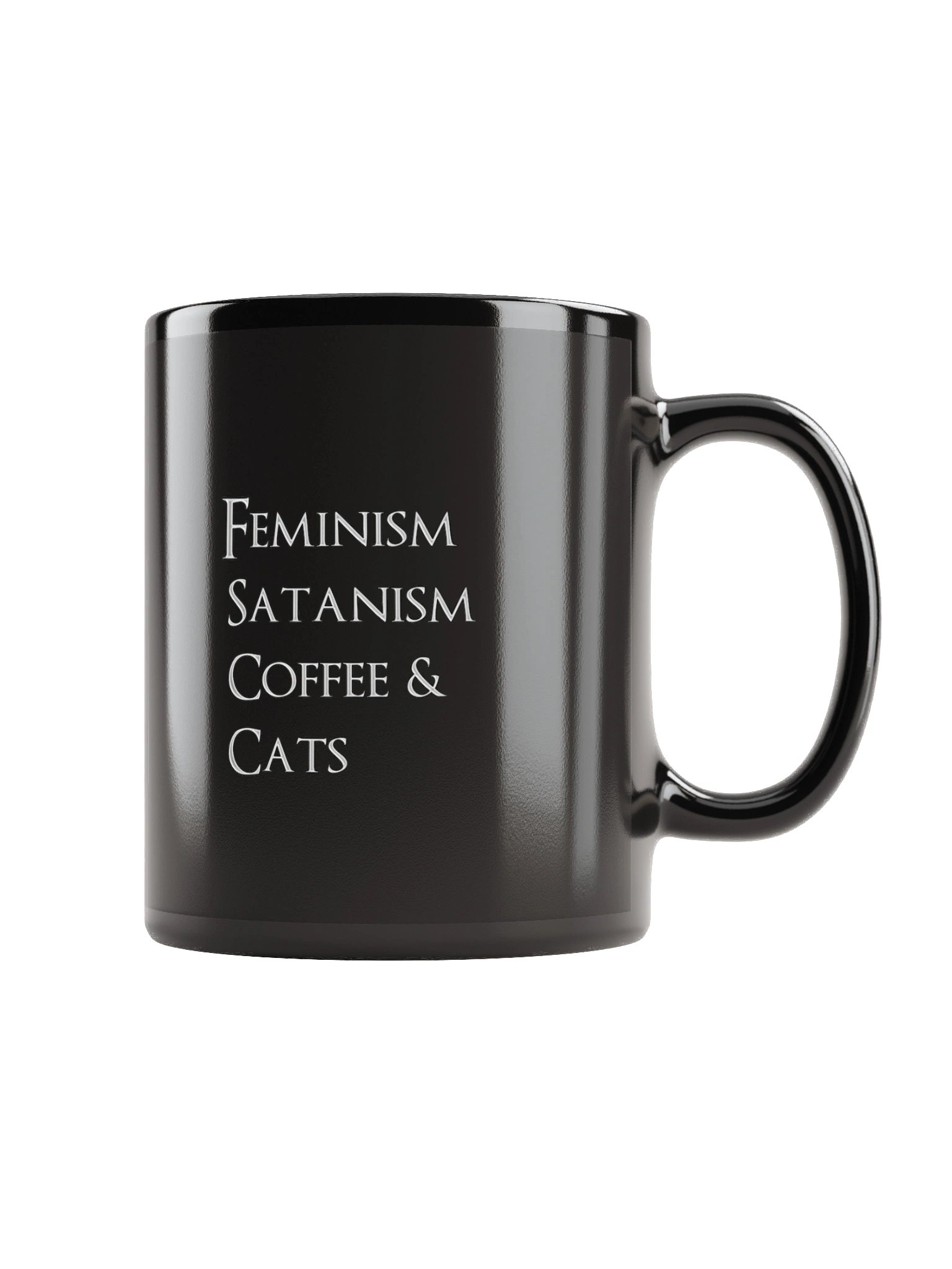 Fem, Sat, Cof, Cat mug product image (2)