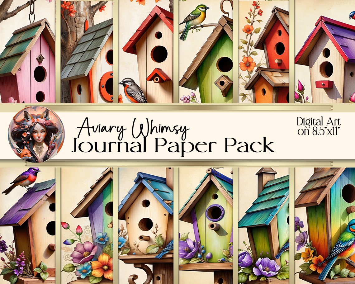 Aviary Whimsy Digital Art product image (1)