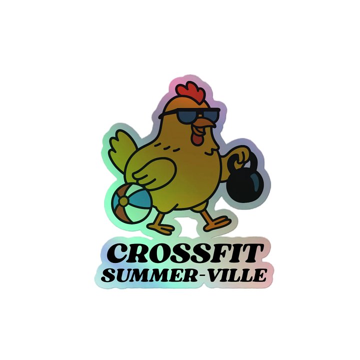 Summer-Ville Holographic Sticker product image (2)