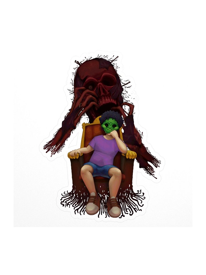 TDreads ANGRY ANTHONY Sticker product image (1)