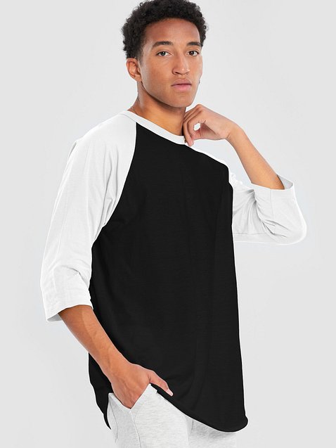 Photo showing Tultex Fine Jersey Raglan Tee