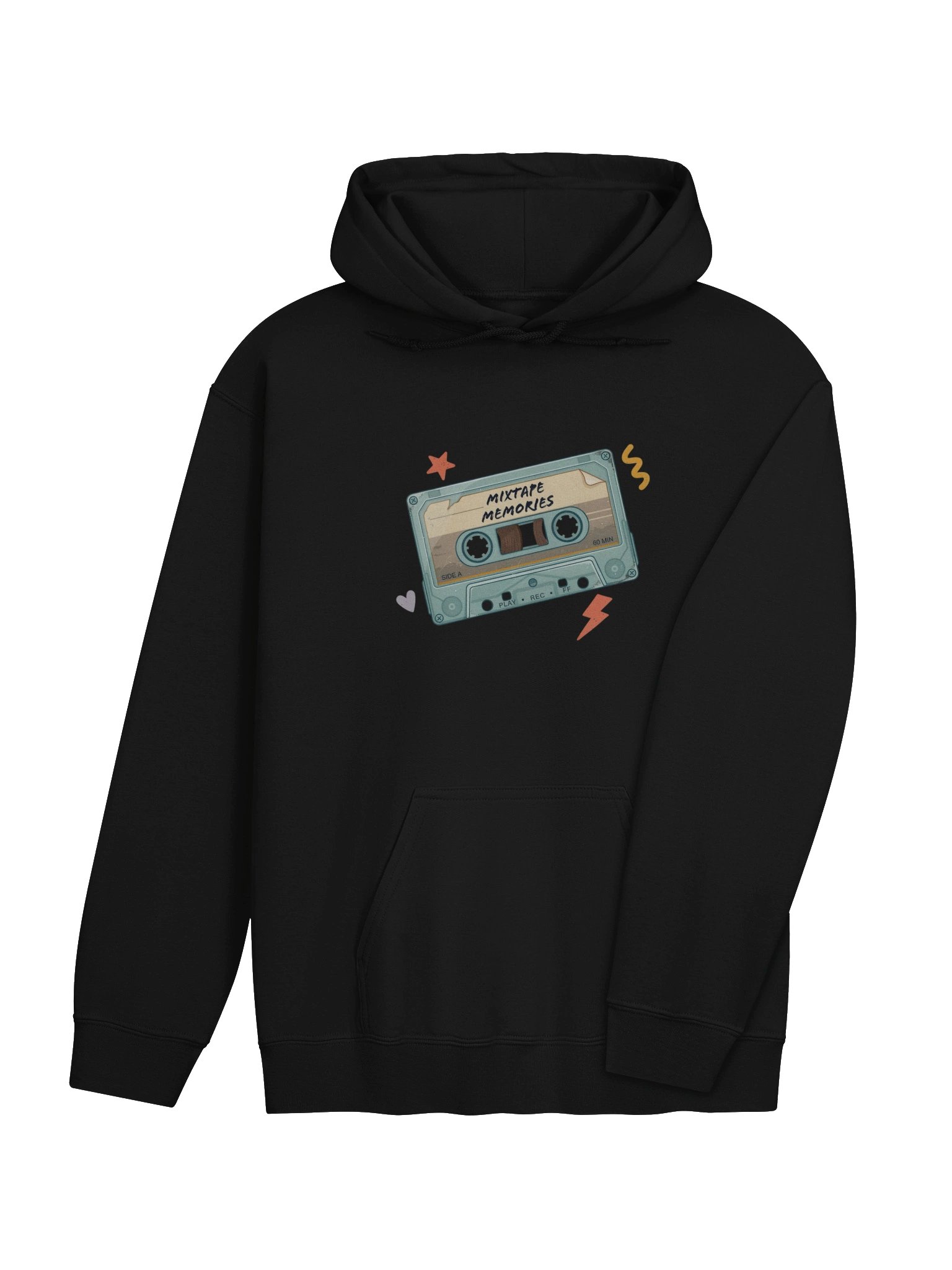 Mixtape Memories Cassette Hoodie product image (38)