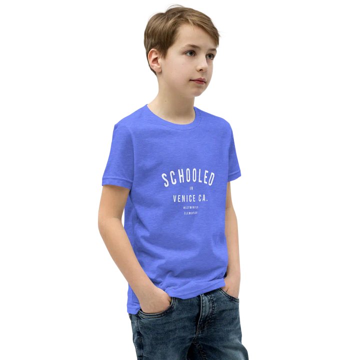 KID'S 'SCHOOLED IN VENICE' TEE, MORE COLORS AVAILABLE product image (2)