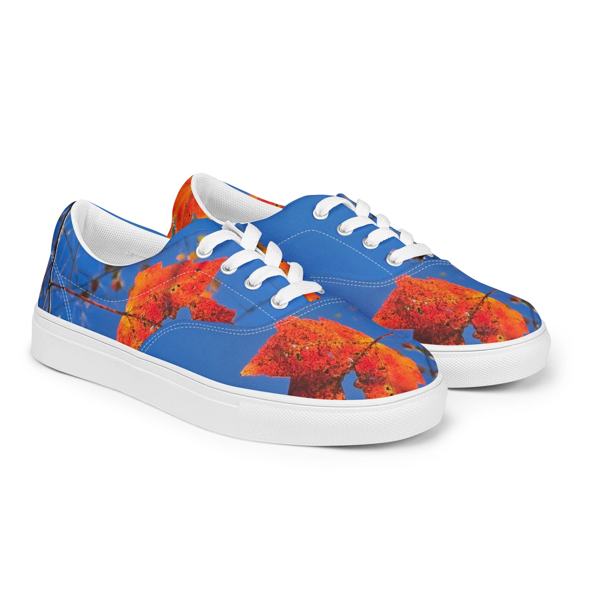 Autumn Kaleidoscope Canvas Men's Shoes product image (2)