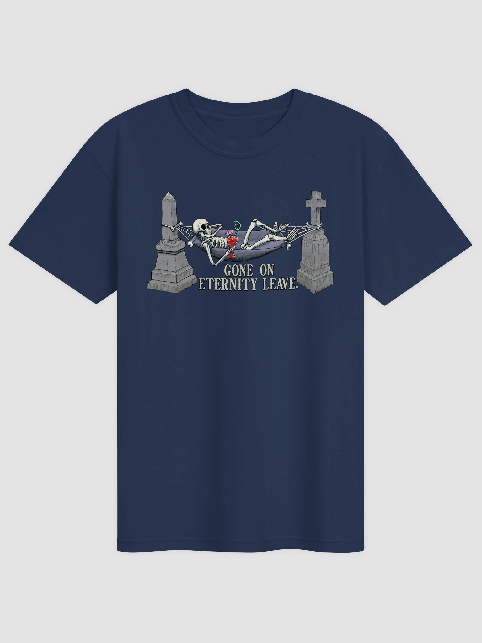 Gone on Eternity Leave Heavyweight Men's T-Shirt product image (1)