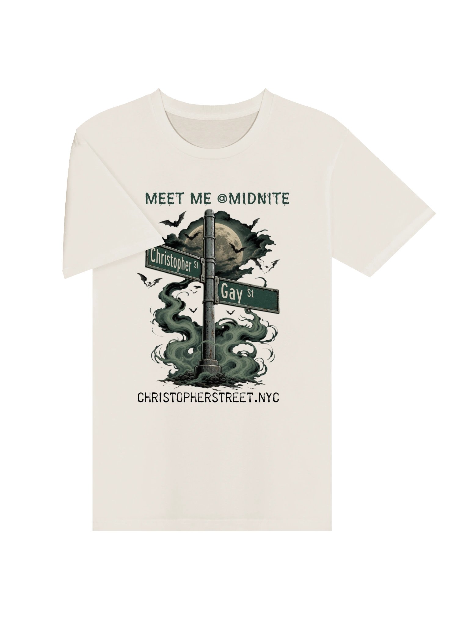 Meet Me @Midnite | Christopher & Gay Streets Halloween Pride Tee product image (12)
