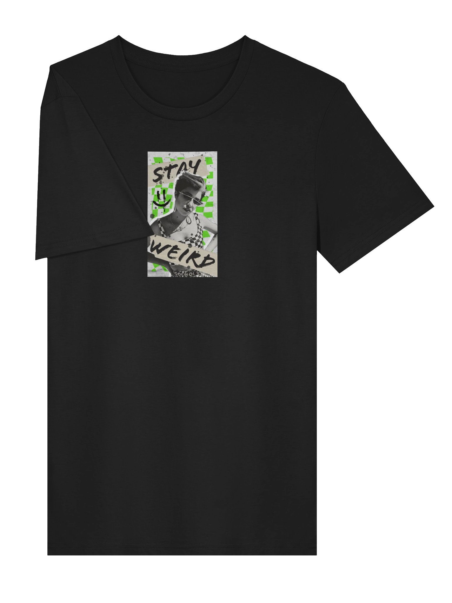 Stay Weird Punk Collage Tee product image (13)