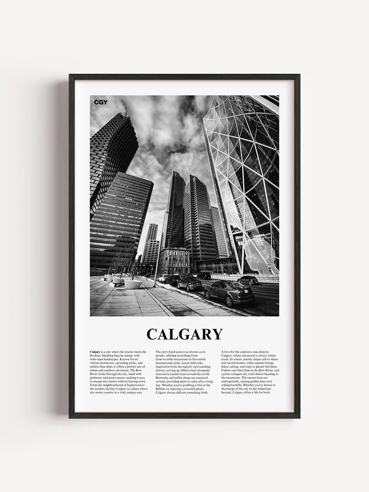 Calgary 02 Newspaper Poster product image (1)