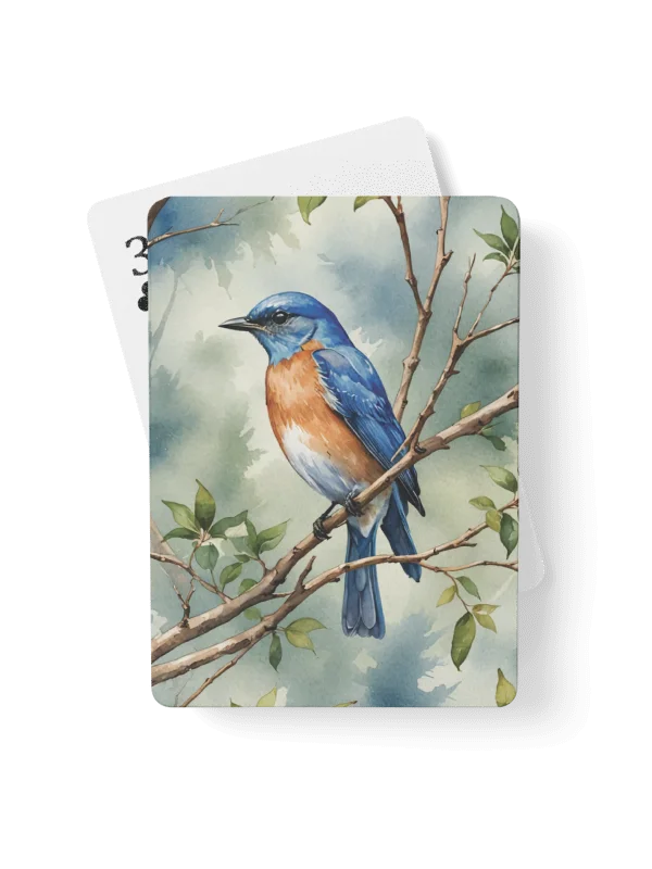 Eastern Bluebird Poker Playing Cards product image (1)