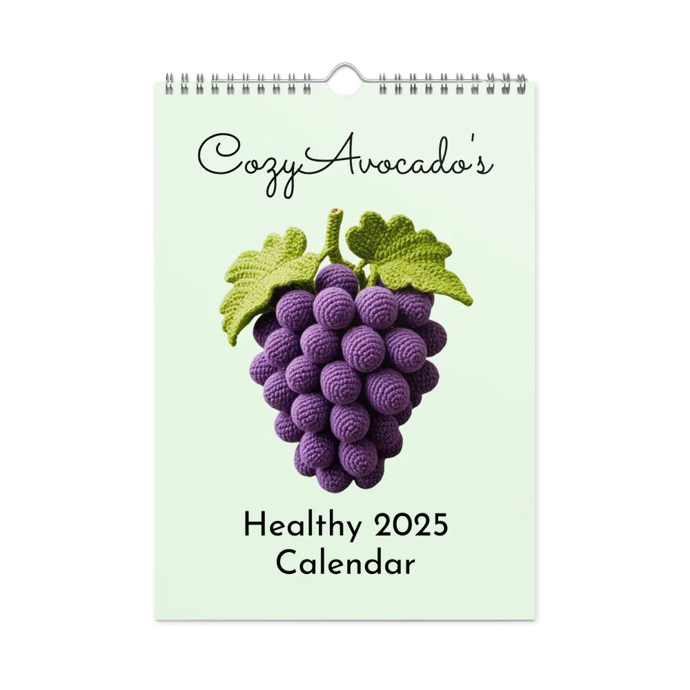 CozyAvocado's Healthy 2025 Calendar Fruity Edition product image (1)