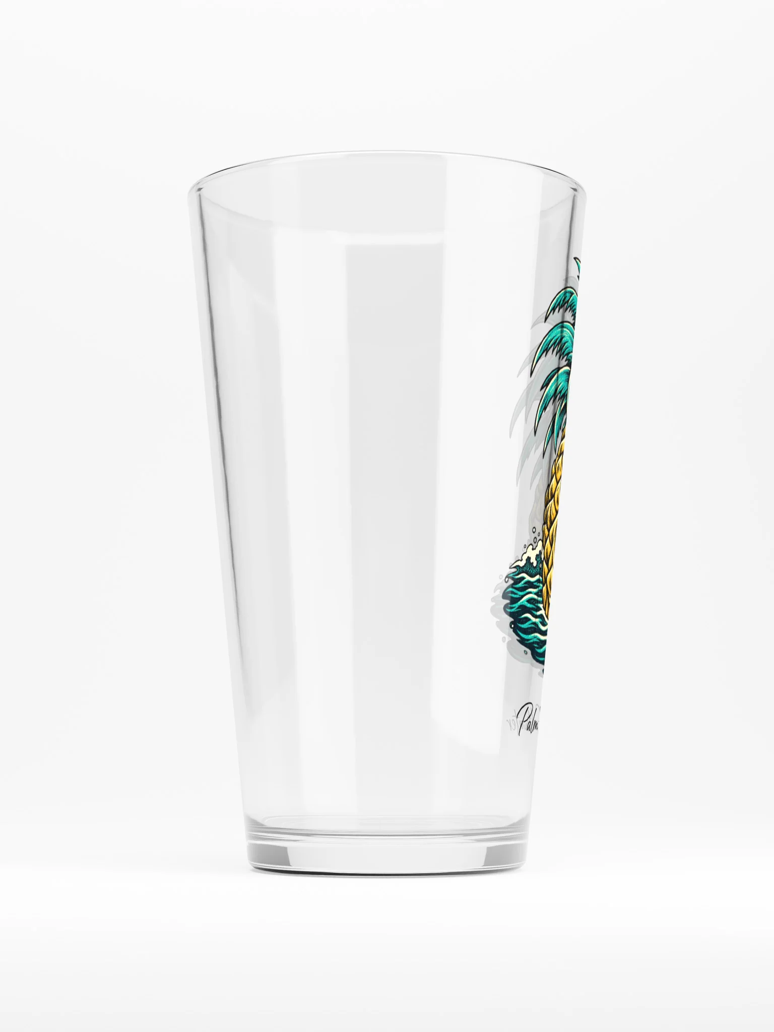 Pineapple Skull | Tropical Rebel Pint Glass product image (2)