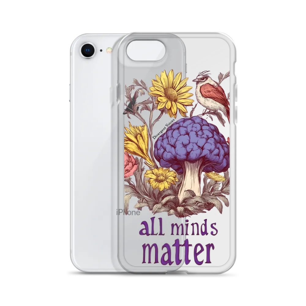 All Minds Matter Mushroom Phone Case product image (2)