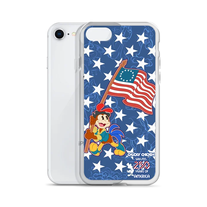 Patriot Chucky - Chucky Chicken Salutes America iPhone Case product image (55)