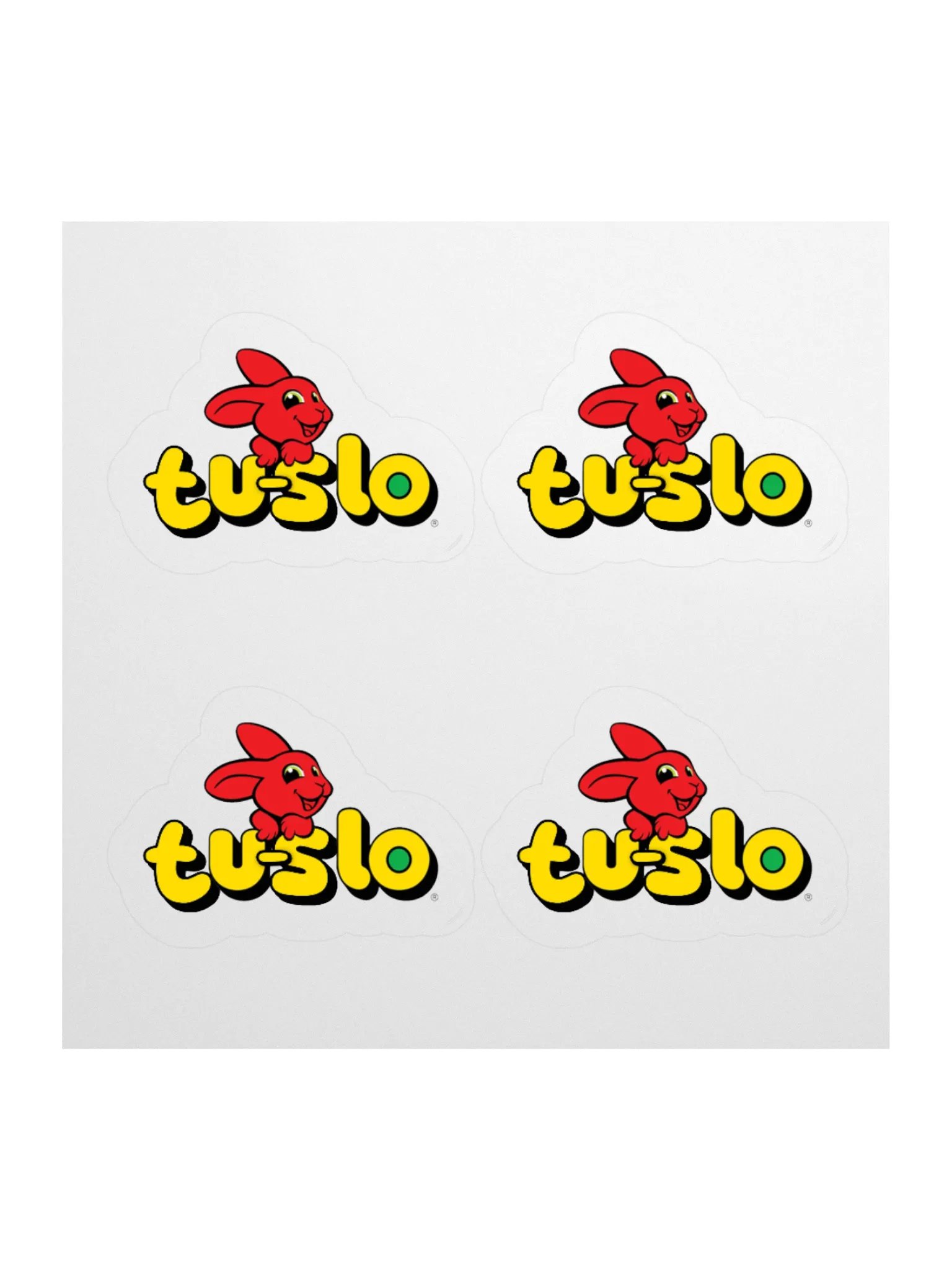 TU-SLO CAR STICKERS (4-PACK) product image (1)