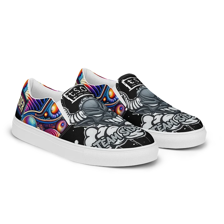Cosmic Odyssey Slip-On Canvas Shoes product image (2)
