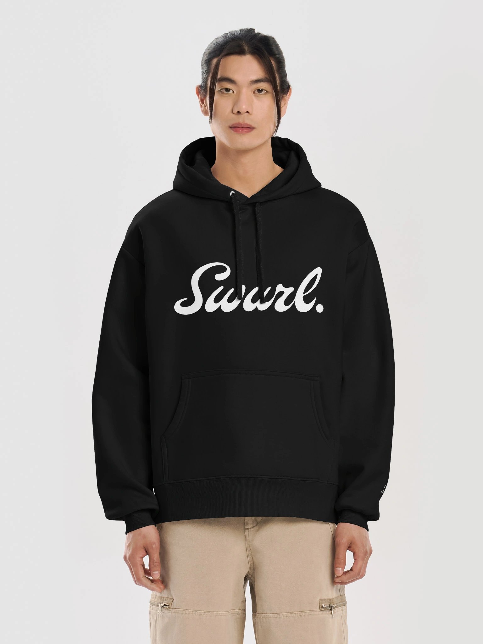 Black sweatshirt Swurl product image (5)