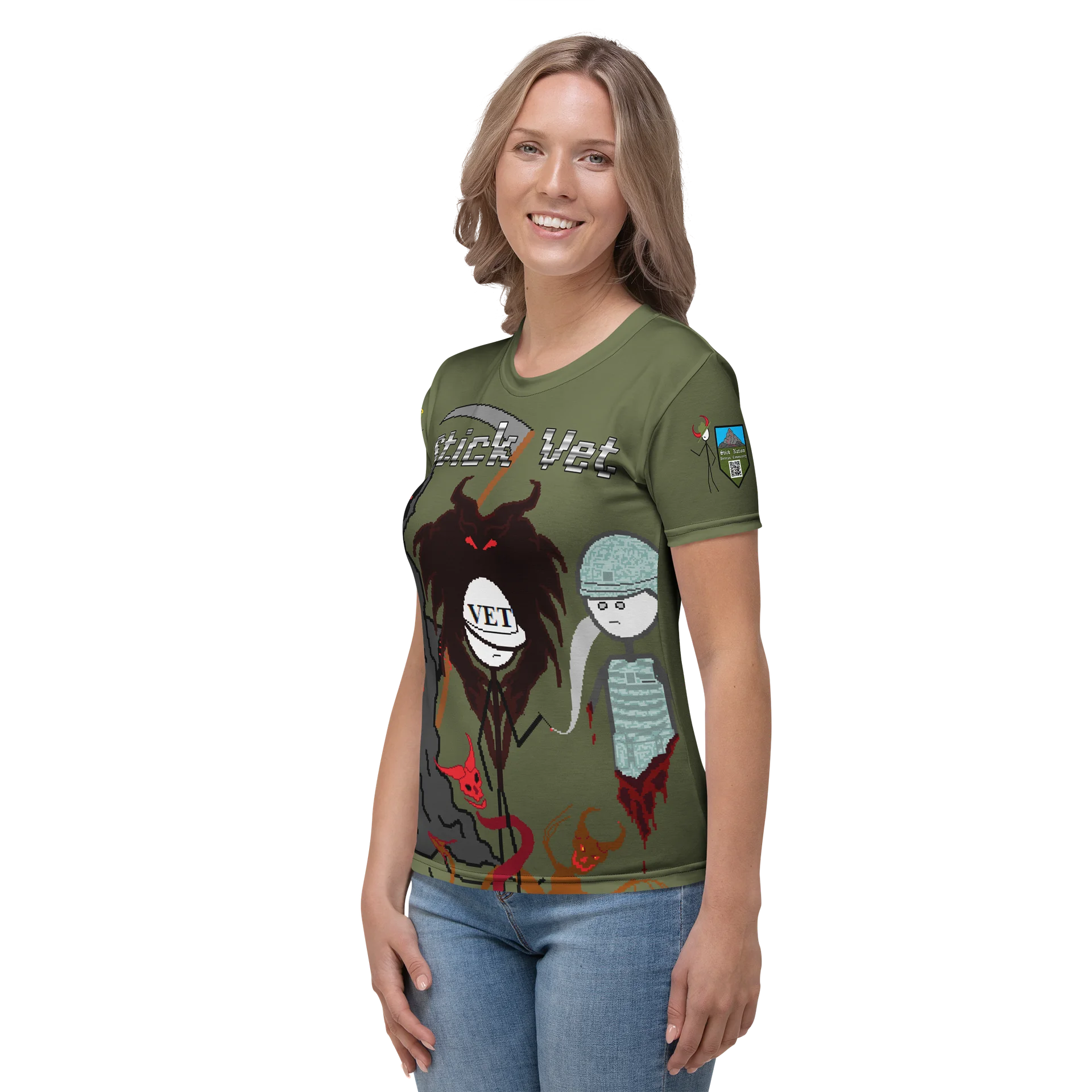 Stick Vet Comics Womens Shirt product image (3)