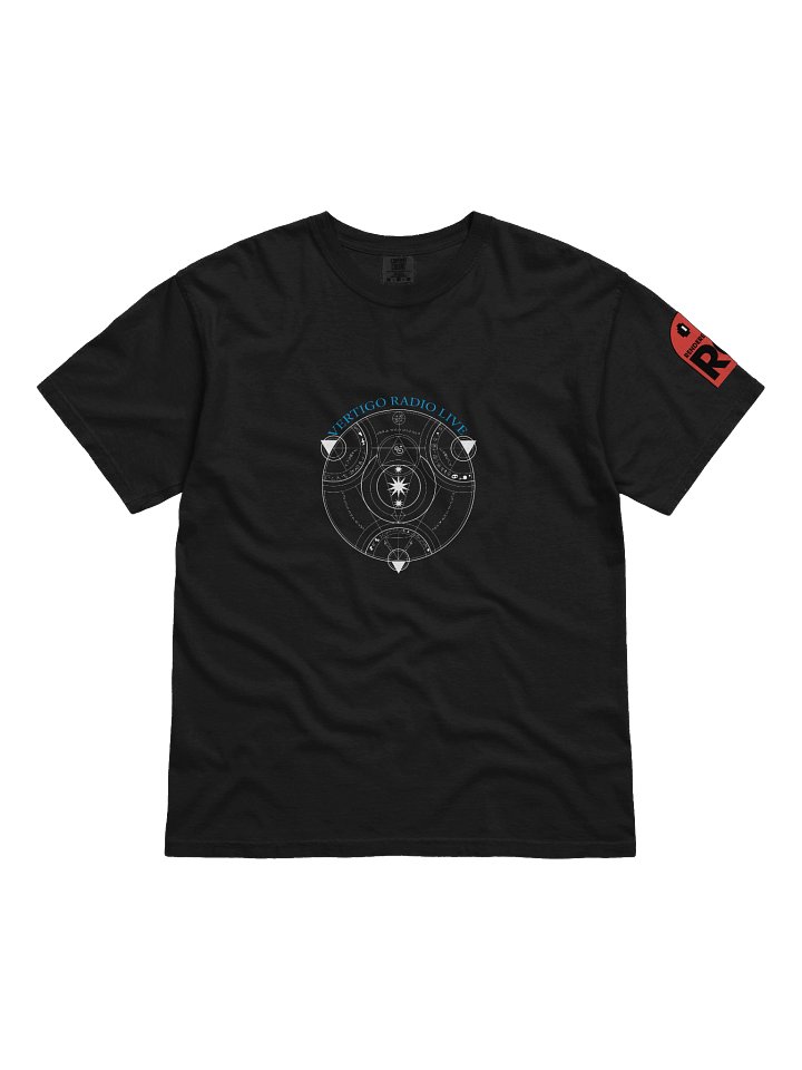 Vertigo Radio Live T-Shirt: Vector Blue product image (1)