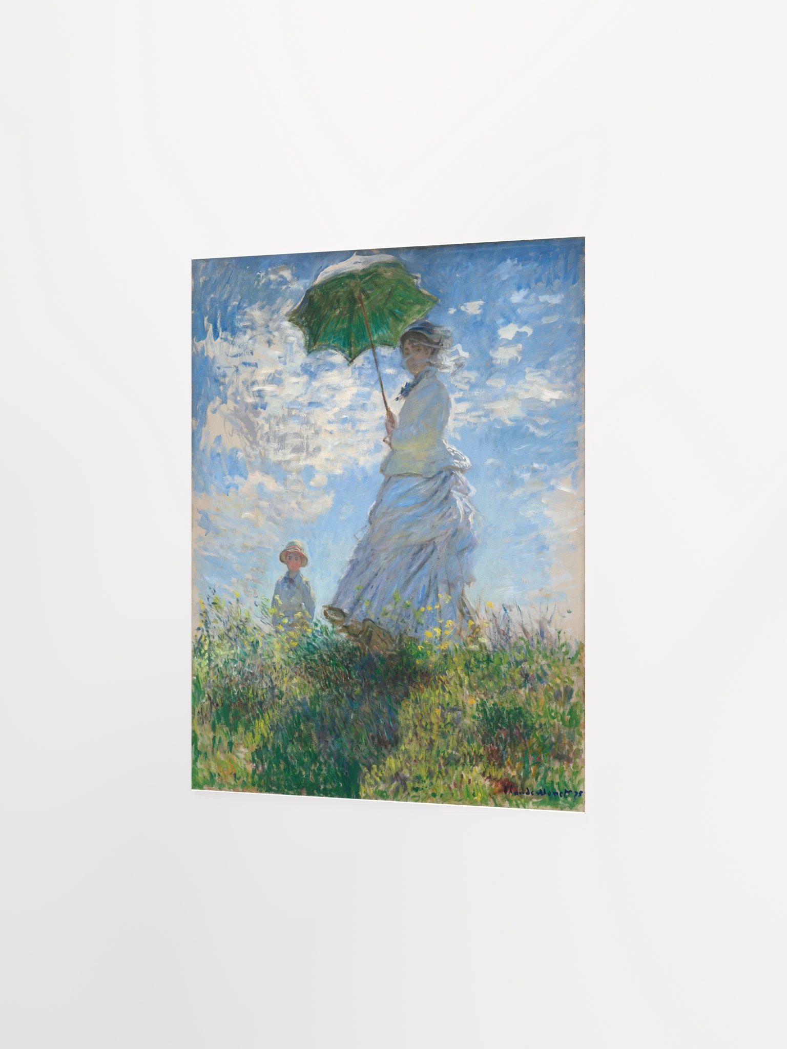 Claude Monet, Woman with a Parasol (1875) Fine Art Print product image (40)