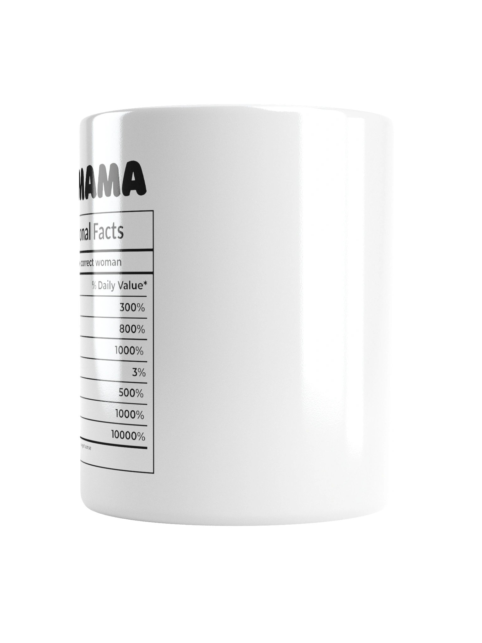 My Mama - nutritional facts product image (2)
