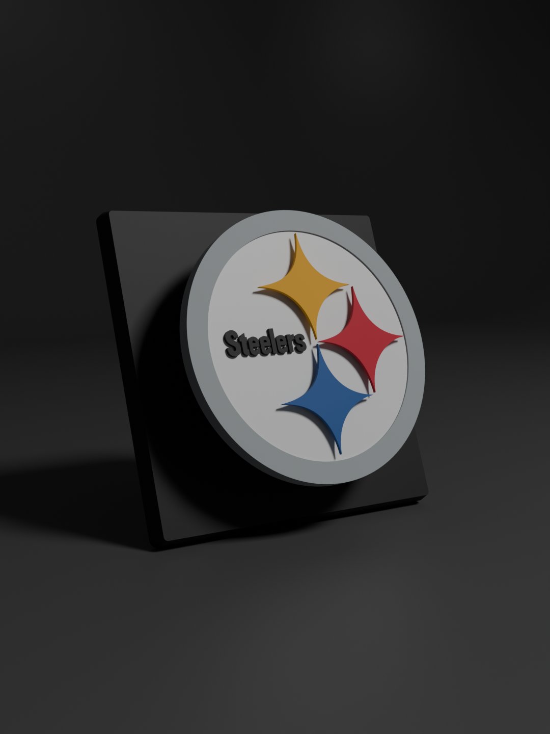 Pittsburgh Steelers 3D Printed Floating Logo Sign (Digital File Only) product image (1)