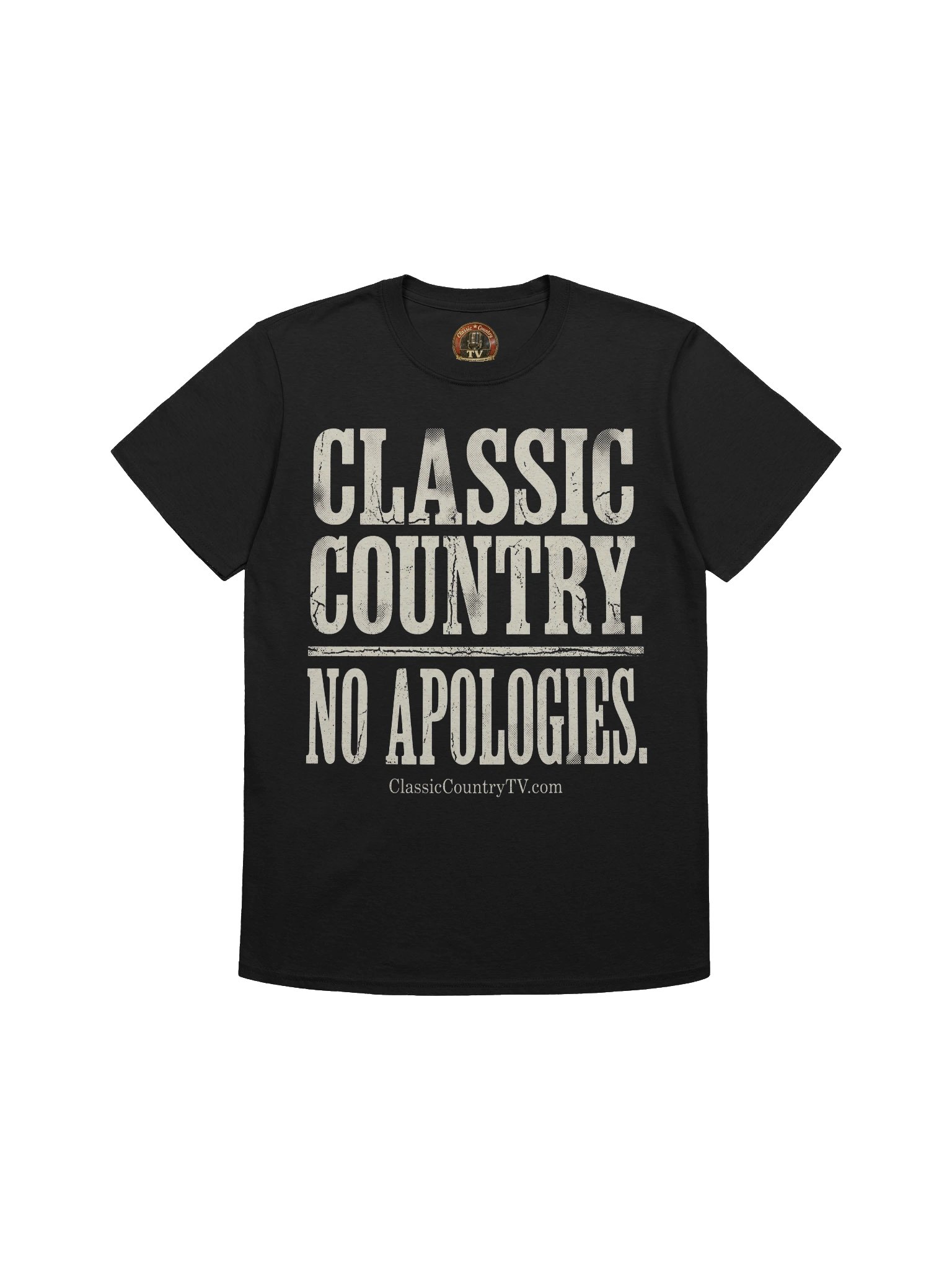 Classic Country. No Apologies. — Minimalist Type Tee product image (1)