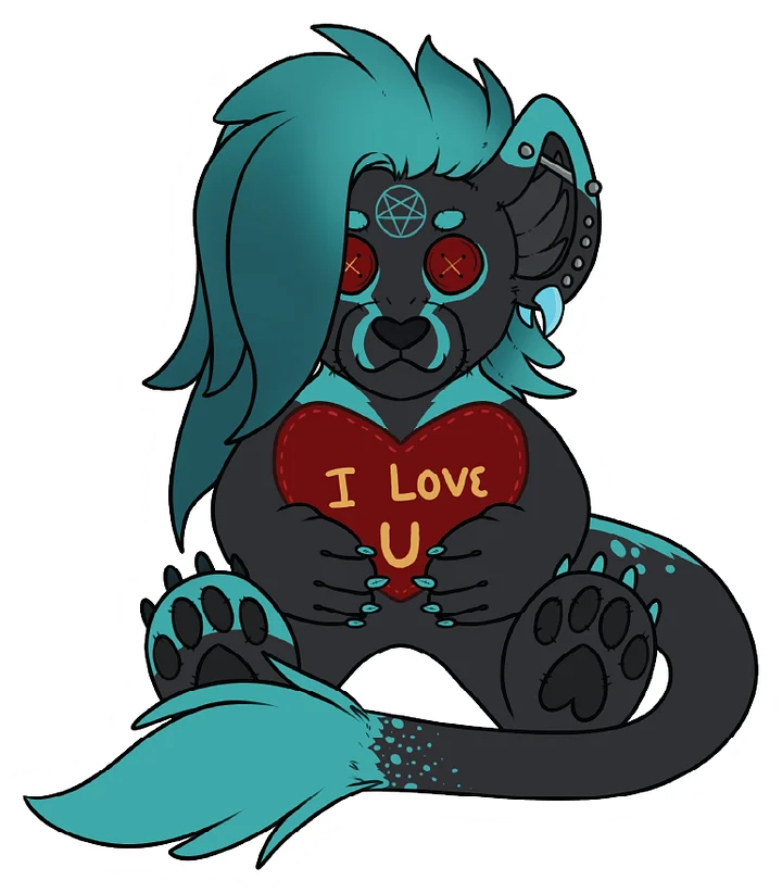 Sheol Plushie Sticker product image (1)