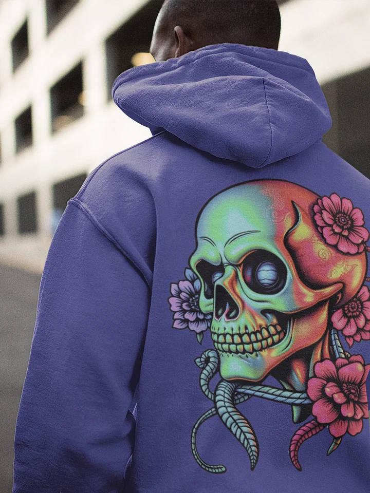 Rebel Bloom Unisex Hoodie - Violet product image (1)