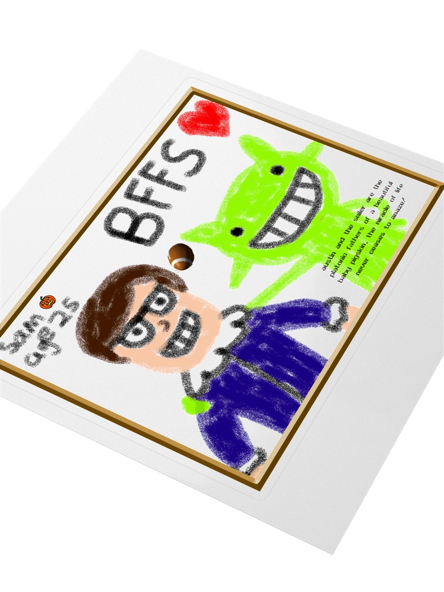 Austin & The Smiler Sticker product image (3)
