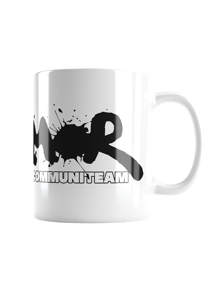 TAZA DE CAFÉ EN BLANCO CON LOGOTIPO EN NEGRO product image (5)