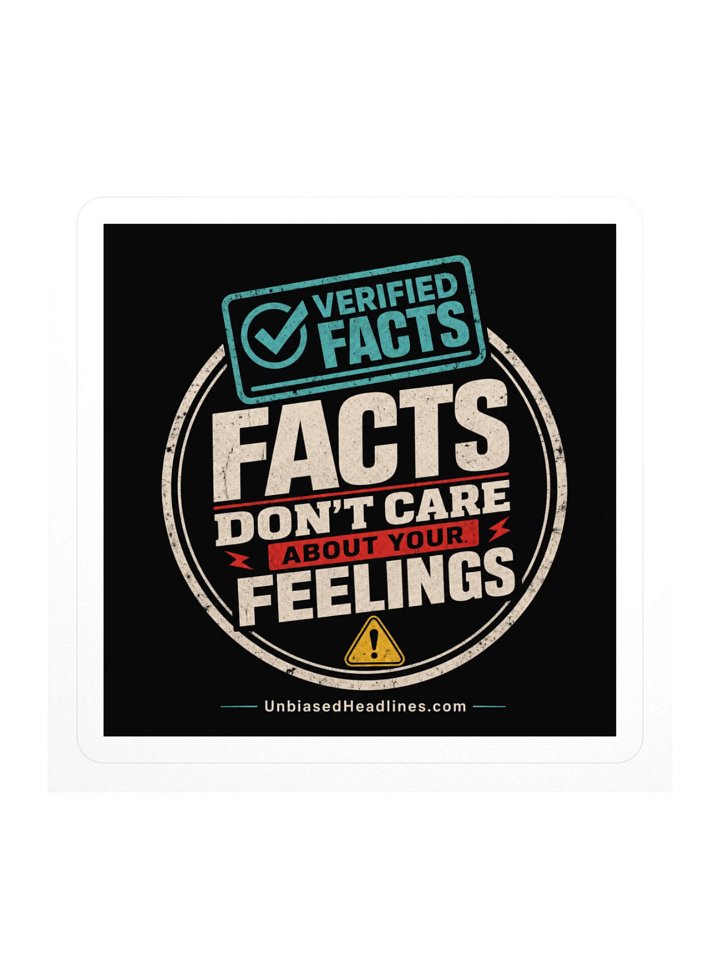 Facts Don't Care About Your Feelings Sticker product image (1)