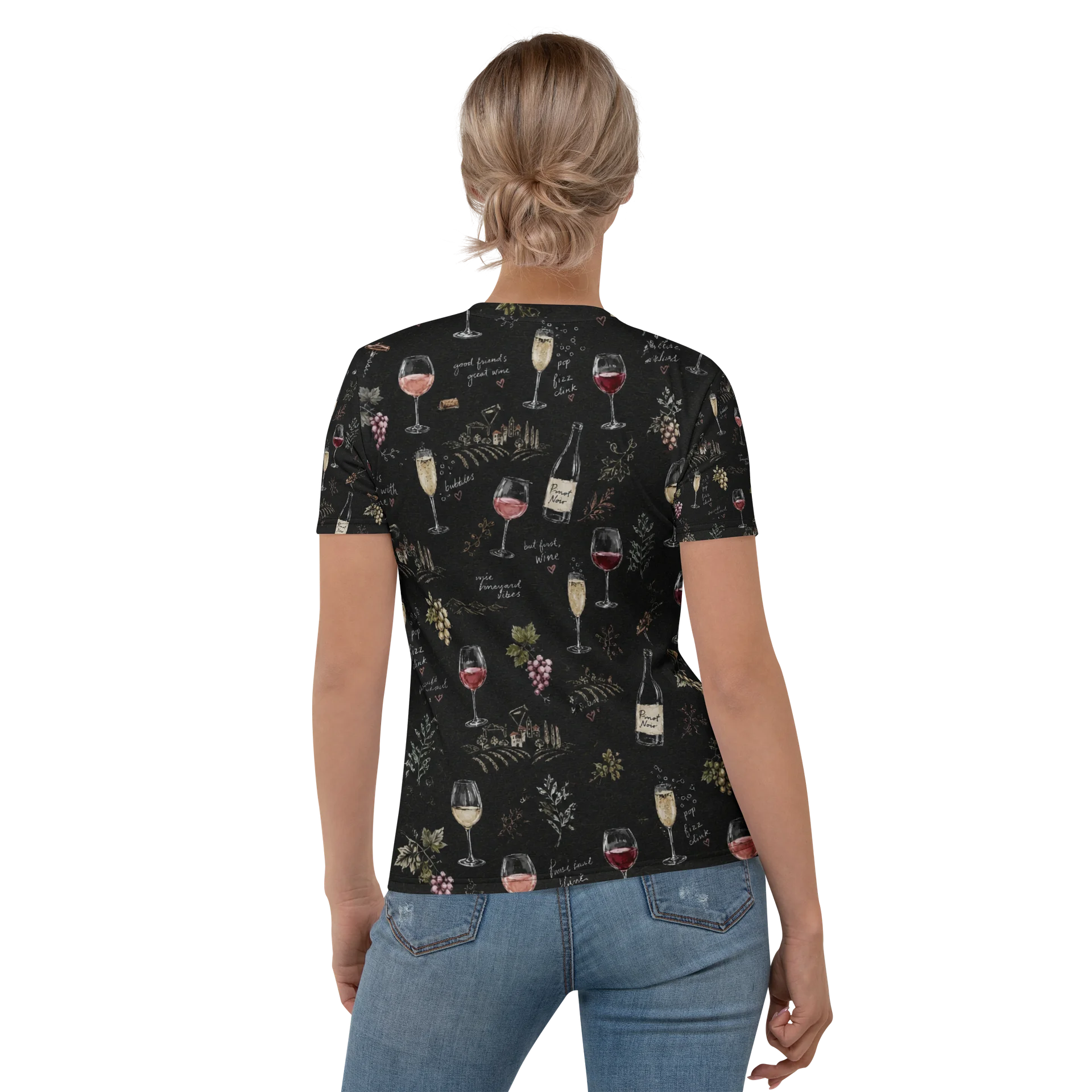 Wine All Over T-Shirt product image (2)