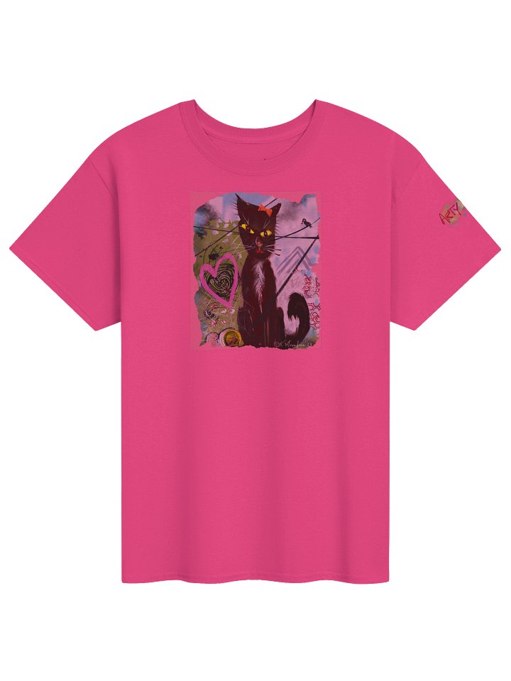 ArtyWear Tee of the Month - Feb '26 'Kitty Love' product image (1)