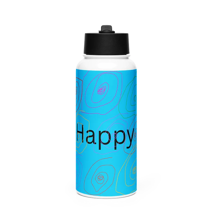Happy Spiral Water Bottle product image (1)