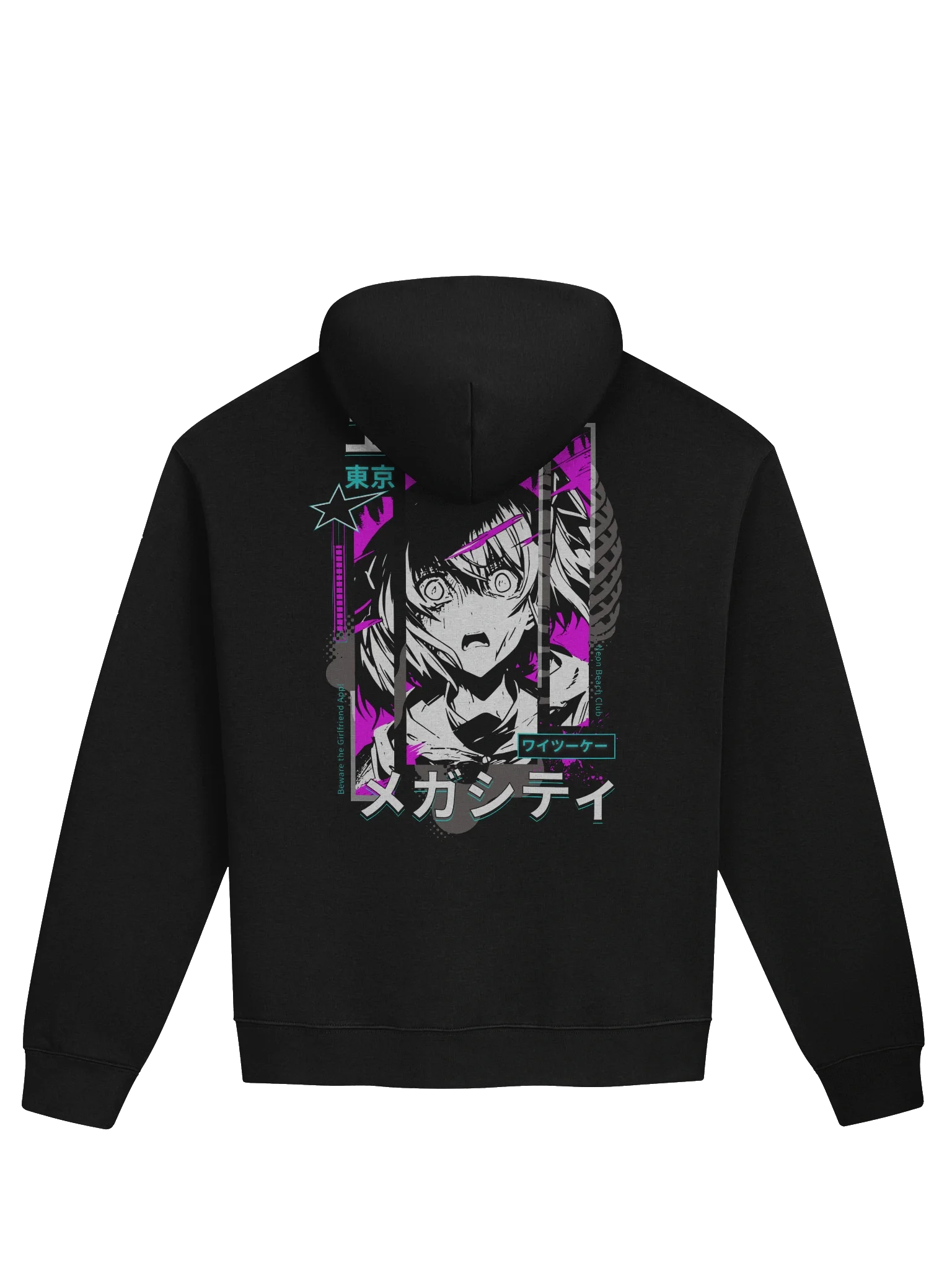Girlfriend App Warning Oversized Hoodie