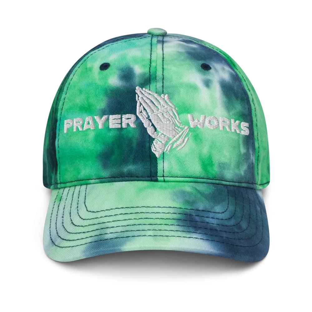 Prayer Works Collection - Sportsman Tie-Dye Dad Hat product image (1)