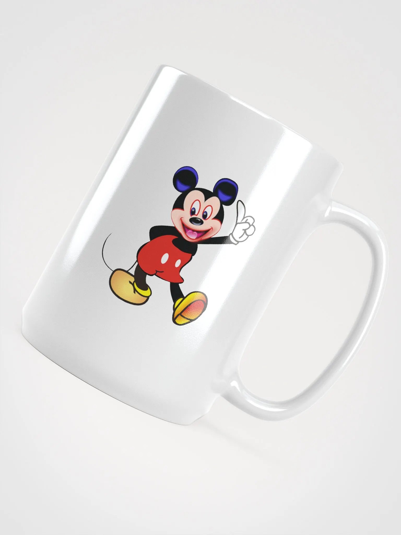 Joyful Pointer White Glossy Mug product image (4)