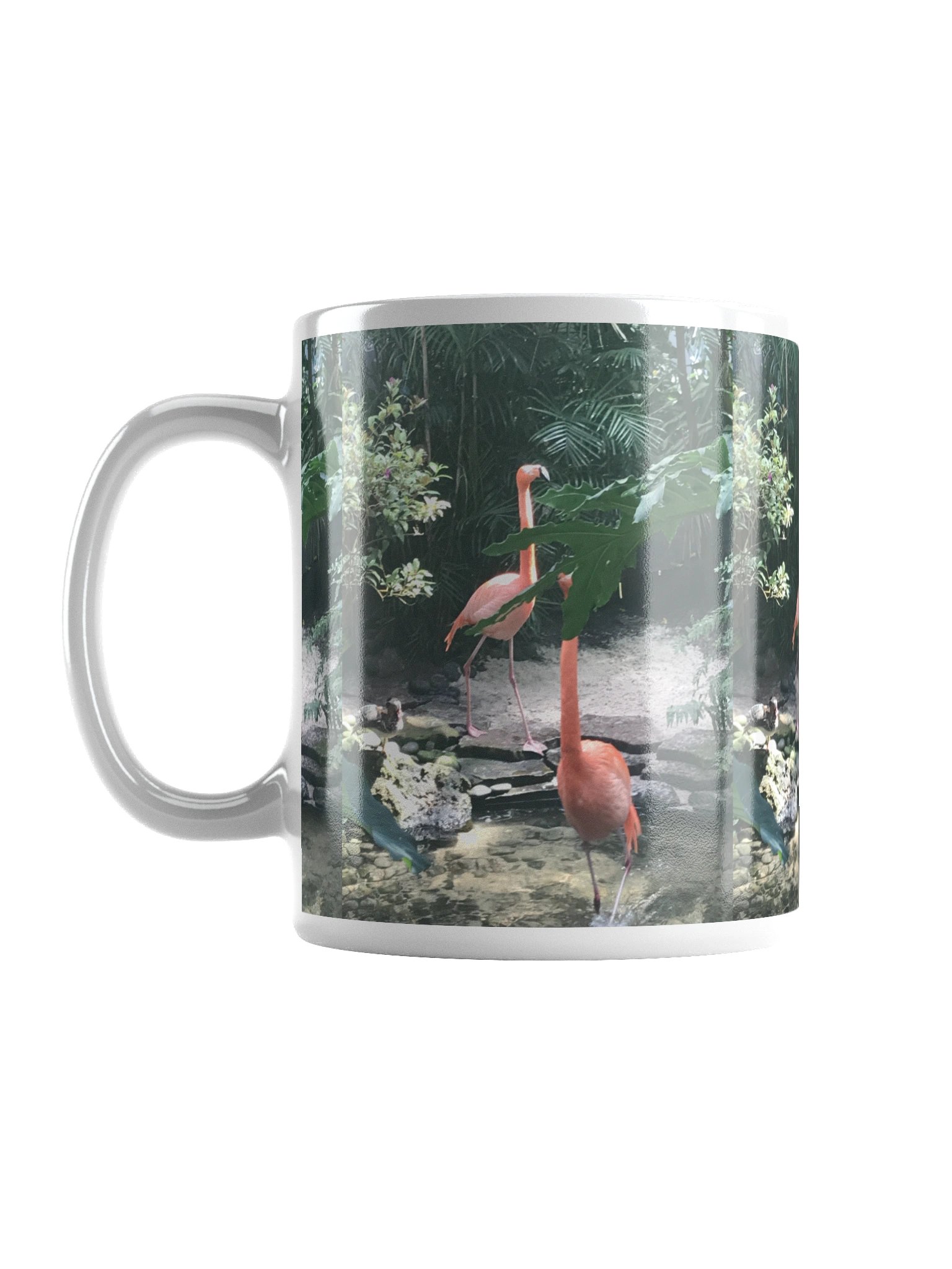 Tropical Flamingo Paradise Mug product image (1)